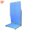 Chinese supplier blue customization movable foldable multi-store frame
